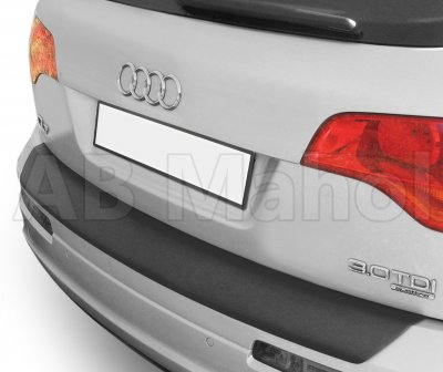Rear guard / bumper protection in scratch-resistant ABS plastic for Audi Q7 from 2007-2015
