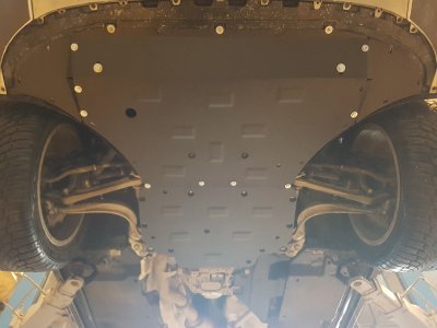 Skid plate developed for VW Touareg 2019