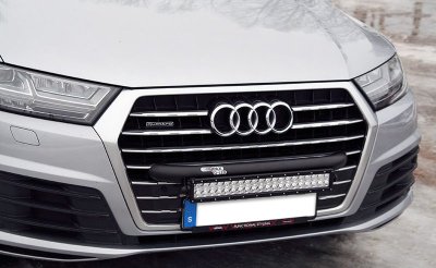 Extra light bracket QLED incl. LED light bar for Audi Q7 2015-