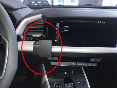 Mobile phone holder Audi Q4 e-tron from 2021-