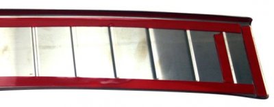 Stainless steel Rear Bumper Guard for BMW X1 (E84) from 2009-2015