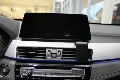 Mobile phone holder for BMW X1 from 2015-2022