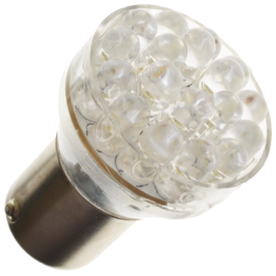 Diode lamp BA15 12V white 24 diodes