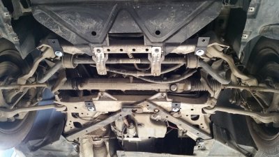 Skid plate designed for BMW 3 Series