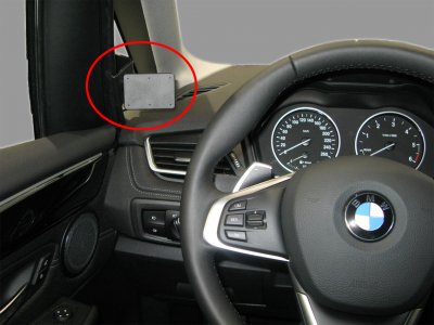 Mobile phone holder BMW 2 Series Active Tourer from 2014-2021