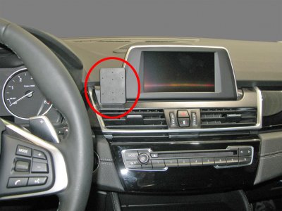 Mobile phone holder for BMW 2 Series Gran Tourer from 2016-2022