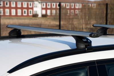 Example image: Roof rack Honda Jazz from 2014-2019 | Silver