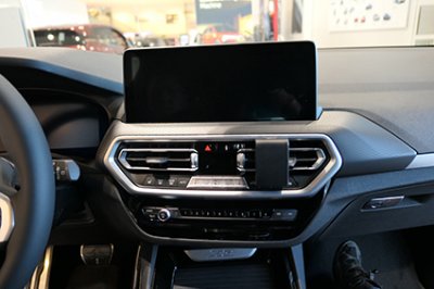 Mobile phone holder for BMW X4 from 2018-