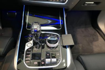 Mobile phone holder for BMW X6 from 2020-2023