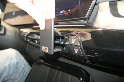Mobile phone holder BMW X1 from 2023- onwards