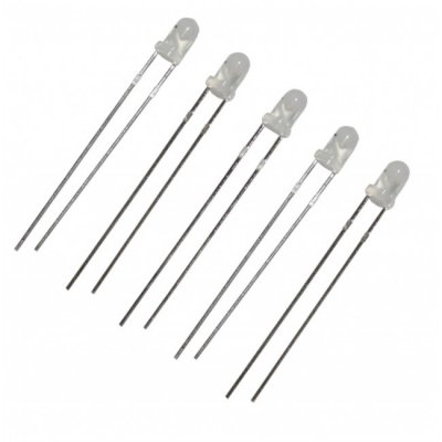 5-pack R-LED diodes 12V