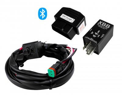 XBB Dongle OBD II incl. relay kit with 1 DT connector