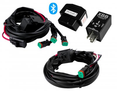 XBB Dongle OBD II - Extra light relay with connection via the car's OBD socket