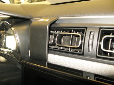 Mobile phone holder for Citroën C3 from 2017-