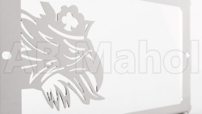 Gripen stainless steel cover frame for original extra light for Scania 4 &amp; R series