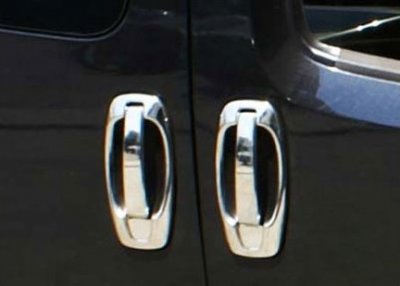 Full stainless steel door handle for Fiat Doblo 2010-2014