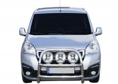 Stainless steel bull bar for Peugeot Partner 2016-