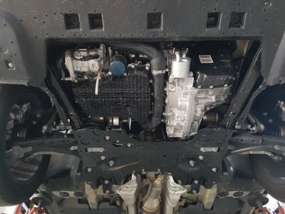 Attachment points for skid plate Peugeot 3008 from 2016-2024