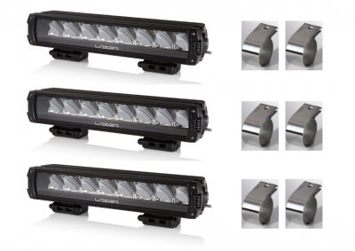 Complete extra light package incl. mounting - Lazer Light Triple-R 1000