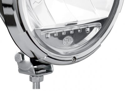 Complete extra light package incl. mounting - Hella Rallye 3003 Chrome