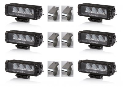 Complete extra light package incl. mounting - Lazer Light Triple-R 750