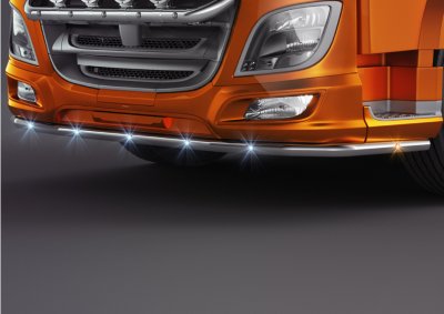 Stainless steel bull bar for DAF XF Euro 6