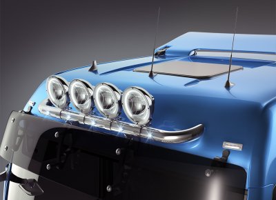 Stainless steel roof arch for MAN TGX/TGS