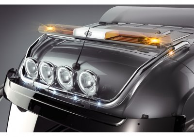 Stainless steel roof arch for Mercedes-Benz Actros/Arocs