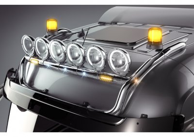 Stainless steel roof arch for Mercedes-Benz Actros/Arocs