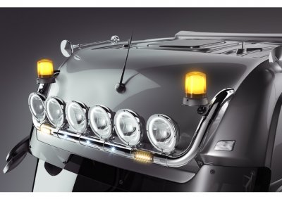 Stainless steel roof arch for Mercedes-Benz Actros/Arocs