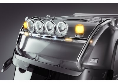 Stainless steel roof arch for Mercedes-Benz Actros/Arocs