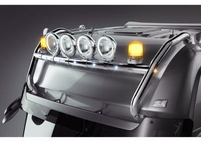 Stainless steel roof arch for Mercedes-Benz Actros/Arocs