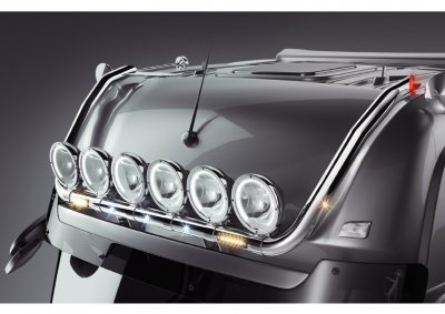 Stainless steel roof arch for Mercedes-Benz Actros/Arocs