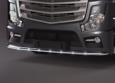Stainless steel bull bar for MB Actros MP4 2500mm