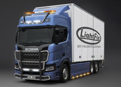 Front protection in ABS plastic for Scania C20