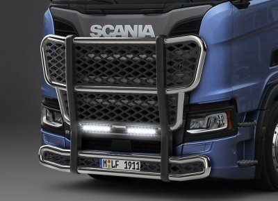 Front protection in ABS plastic for Scania C20