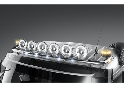 Stainless steel roof arch for Volvo FM4 / FMX