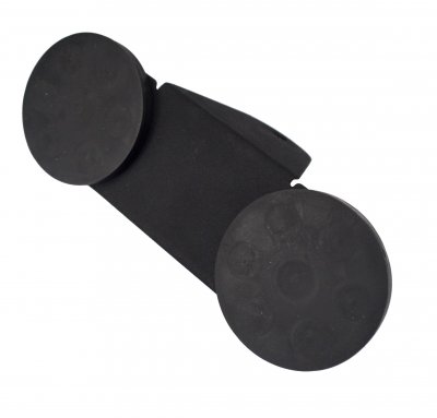 Magnetic holders for e.g. LED ramps