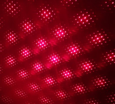 USB Star Projector - Starry sky in red/purple