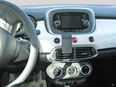 Mobile phone holder for Fiat 500X from 2015-