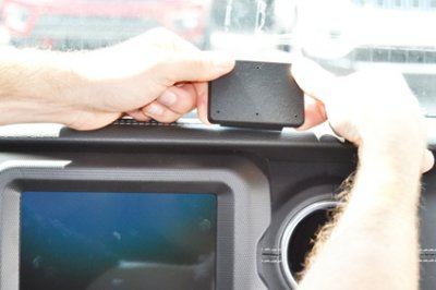 Mobile phone holder Jeep Wrangler from 2018- onwards