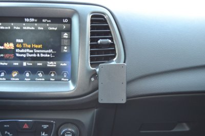 Mobile phone holder for Jeep Compass from 2017-2021