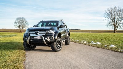 Fender flares Delta Mercedes-Benz X-Class 2017-