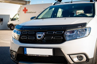 Bonnet guard Dacia Logan from 2013-2020