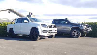 Complete lowering kit for Volkswagen Amarok from 2011-2020