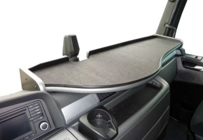 Large truck table XXL for MAN TGX from 2008-2019