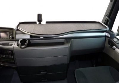 Large truck table XXL for MAN TGX from 2008-2019
