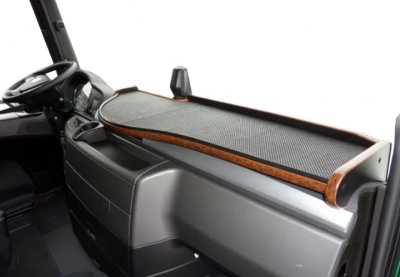 Large truck table XXL for MAN TGX from 2008-2019