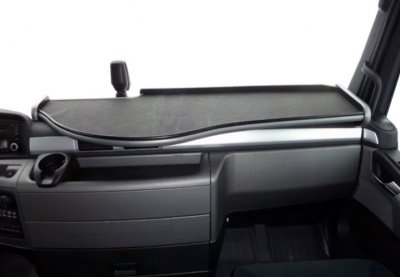 Large truck table XXL for MAN TGX from 2008-2019