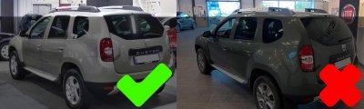 Roof rack for Dacia Duster from 2010-2017